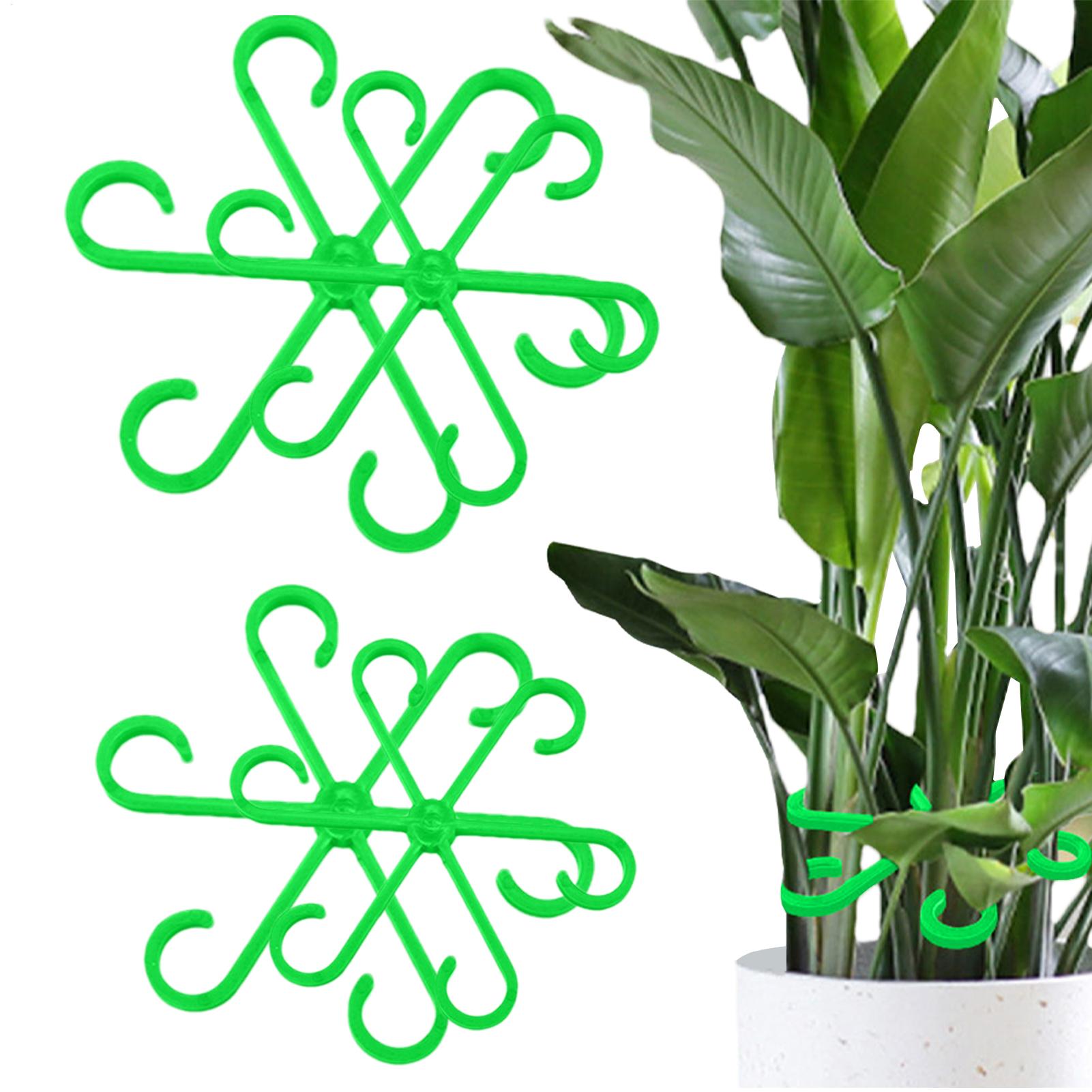 Florist Supp - 4 clips de soporte para tallos
