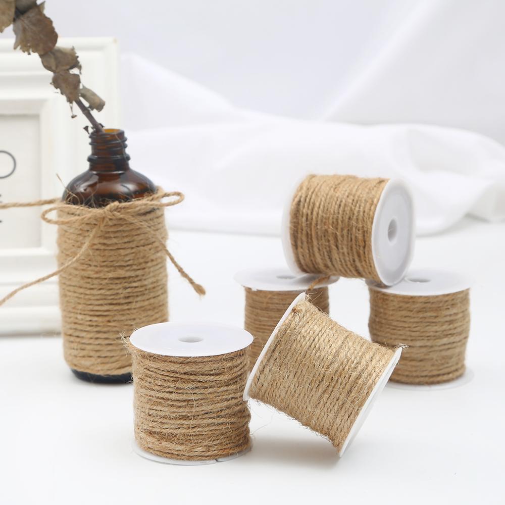 Natural Florist Supply - Cuerda de Yute Natural, Cordel de