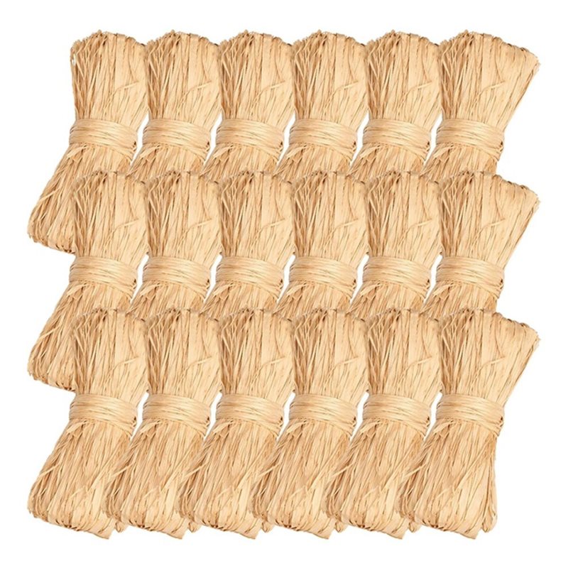 Natural Florist Supply - AB41-Paja de rafia natural para decoración
