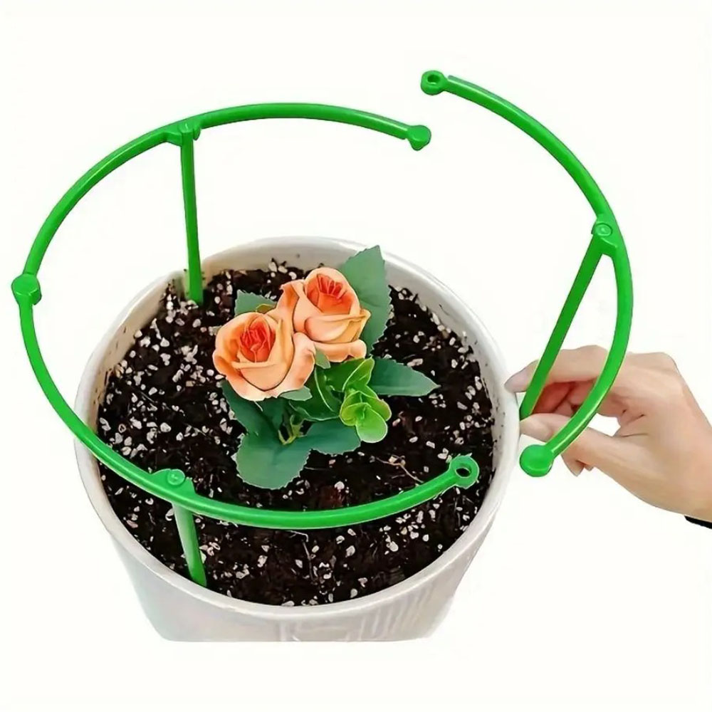 Soporte de Plástico Semicircul - Florist Supp reseña y precio