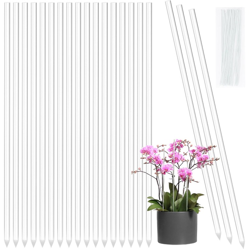 Estaca de Soporte Transparente - Florist Supp reseña y precio