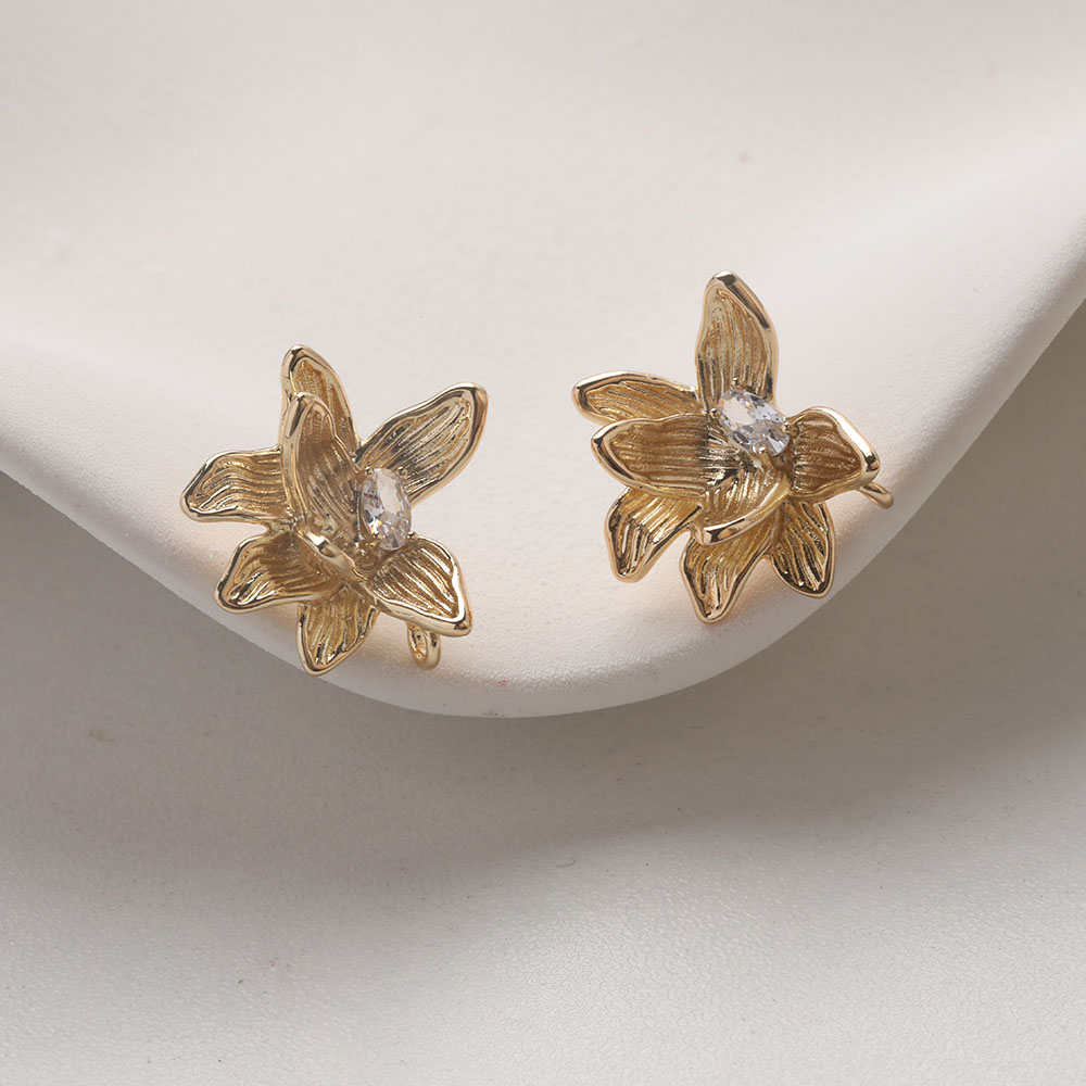 4 Uds. Pendientes delicados co - Flower Supply reseña y precio